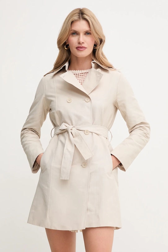 MAX&Co. palton cu captuseala bej 2516021033200