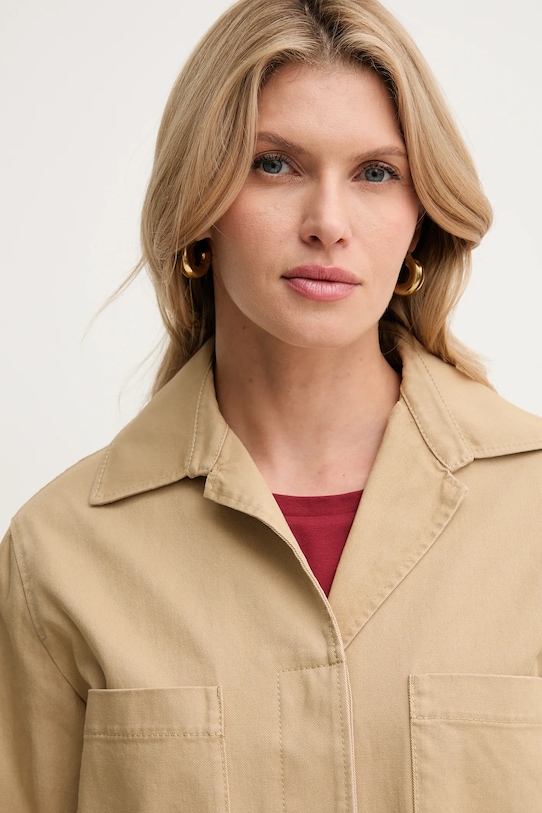 Bavlnená bunda MAX&Co. béžová 2516081053200