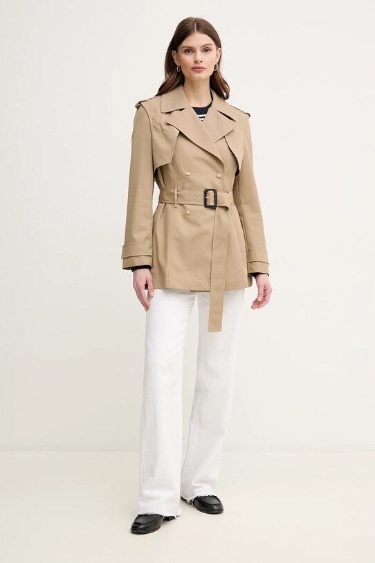 Тренч MACKAGE ADVA бежевый SS25