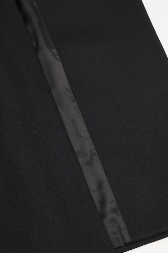 Вовняне пальто A.P.C. Manteau Flora WOAJS.F01541 чорний