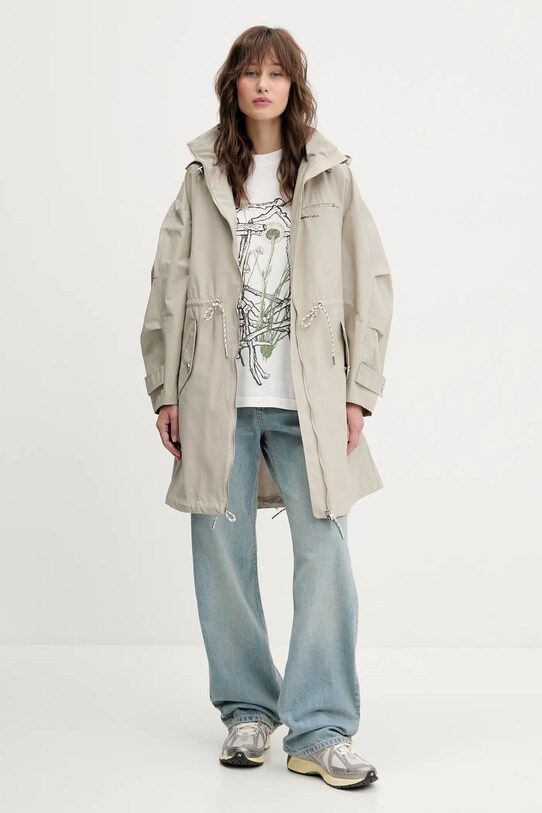 Bunda parka Bimba Y Lola 251BR0418.10001 béžová SS25