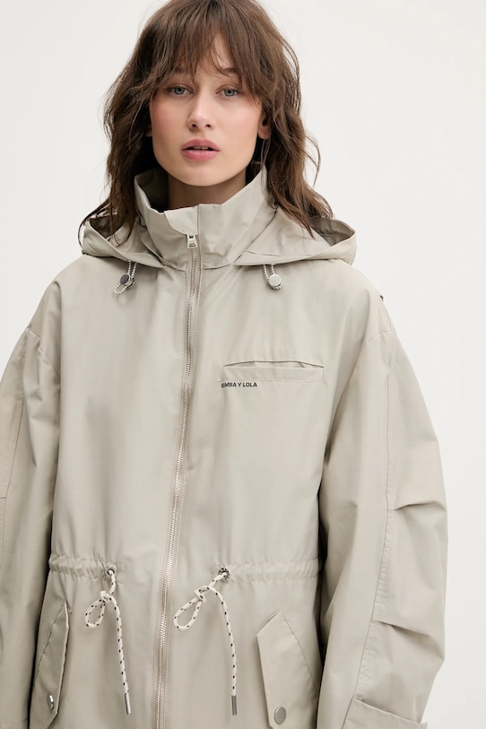 Bimba Y Lola giacca parka beige 251BR0418.10001