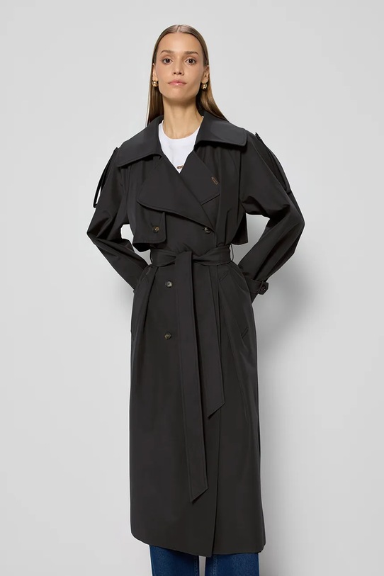 Тренч Bizuu RACHELII RACHELII.BRAZOWY.SS25 коричневий