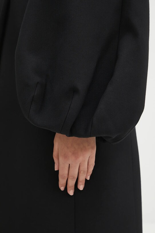 JW Anderson płaszcz Balloon Sleeve czarny CO0329.PG1679.999