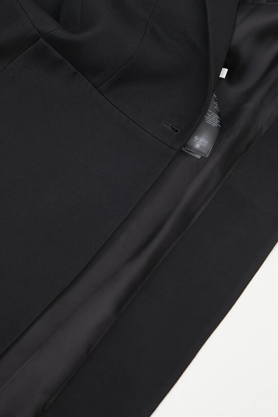JW Anderson płaszcz Balloon Sleeve CO0329.PG1679.999 czarny