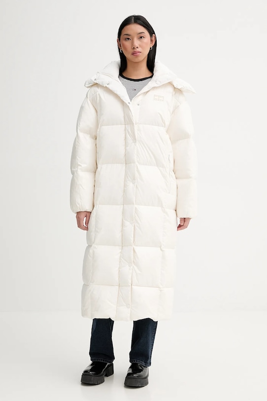 Tommy Jeans kurtka puchowa pozostałe beżowy DW0DW21615