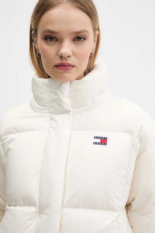 Tommy Jeans kurtka puchowa beżowy DW0DW21977