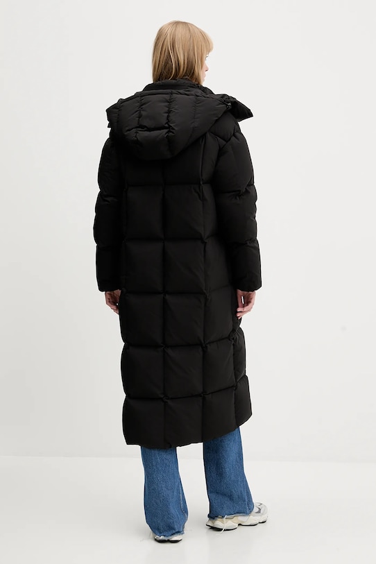 Ρούχα Μπουφάν με επένδυση από πούπουλα Tommy Jeans DW0DW21977 μαύρο