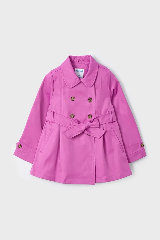 Mayoral palton copii 3413.6B.Mini.PPYA roz SS25