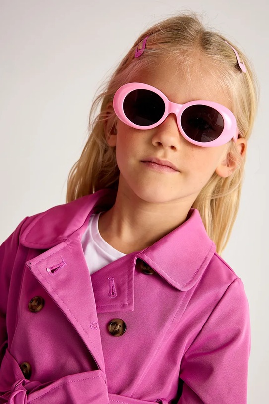 Mayoral palton copii 3413.6B.Mini.PPYA roz