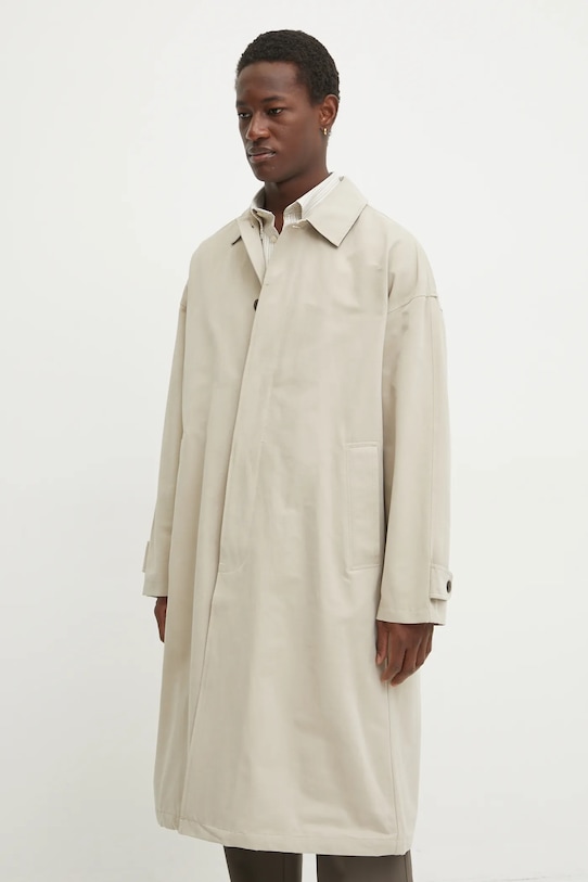 Les Deux płaszcz nieocieplane beżowy LDM620076