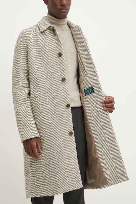 Μάλλινο παλτό Les Deux LDM620087