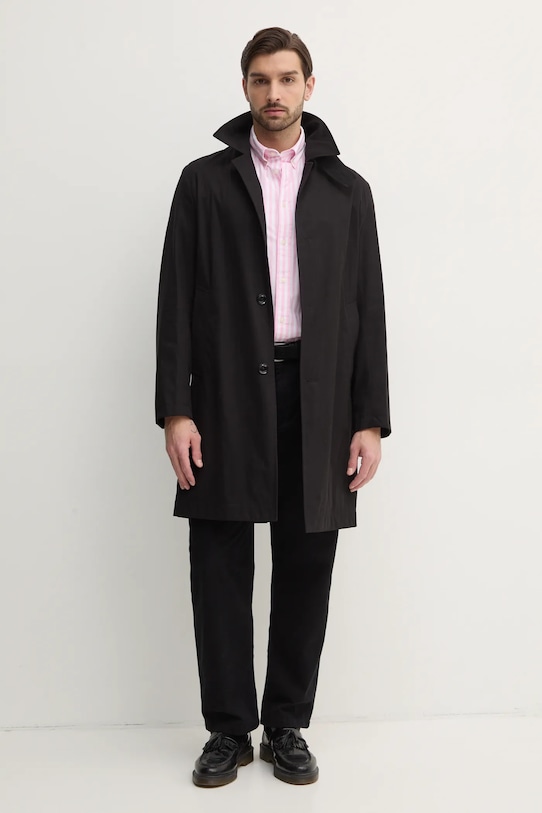 BOSS palton 50540478 negru SS25