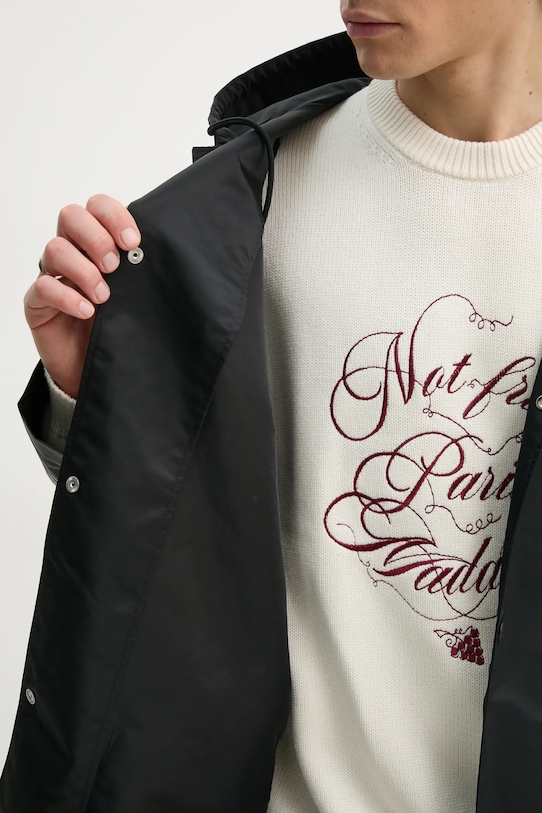 Bunda Drôle de Monsieur La Parka Slogan PERM.CT130.PA014.BL