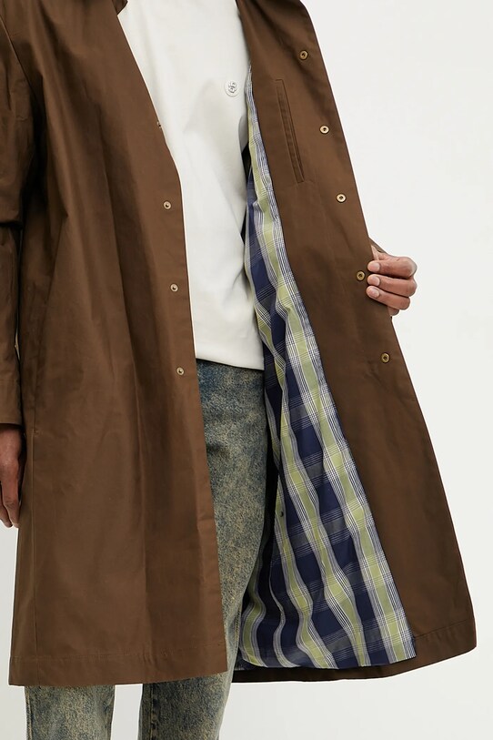 A.P.C. płaszcz bawełniany mac arthur COERC.H01535