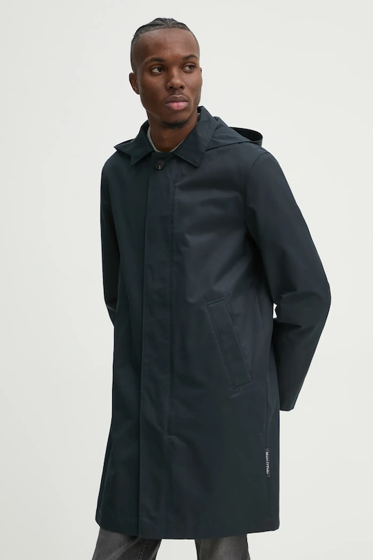Marc O'Polo płaszcz pozostałe granatowy 520007371000