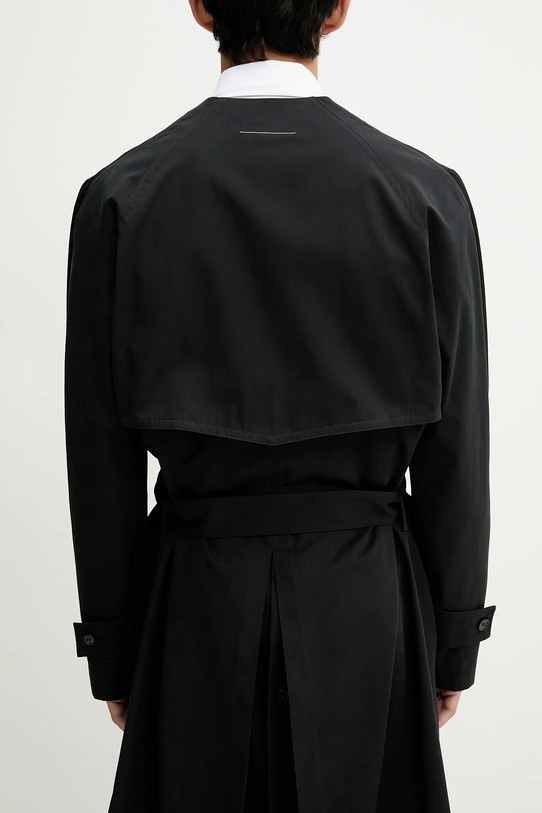 MM6 Maison Margiela palton SH0AA0009 negru