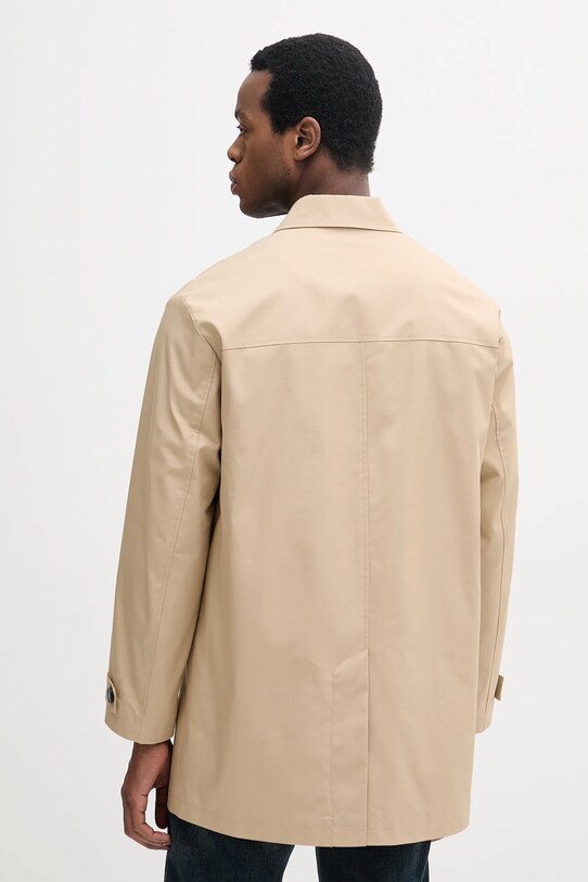 Odzież United Colors of Benetton płaszcz 21NCUN04I beżowy