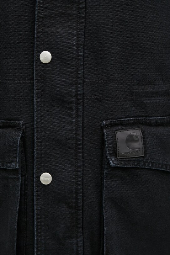 Džínová bunda Carhartt WIP OG Santa Fe černá I034314.00E4O