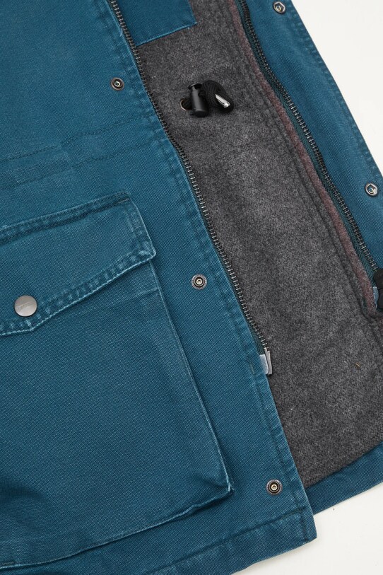 Памучно яке Carhartt WIP OG Santa Fe Coat I034314.2NC4O тюркоазен