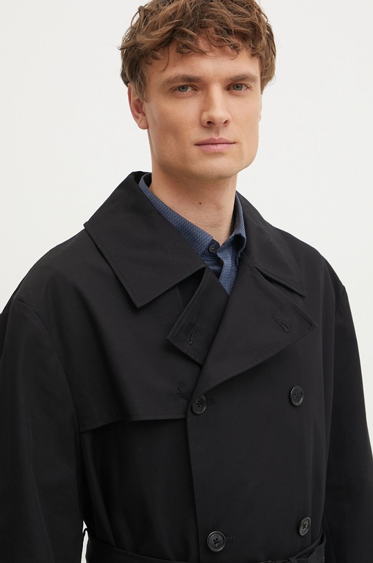 Michael Kors trenci din bumbac CR5208FDTY negru