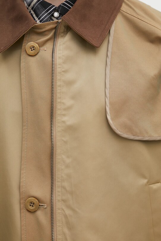 Andersson Bell coat Bomber Mix awa677m beige