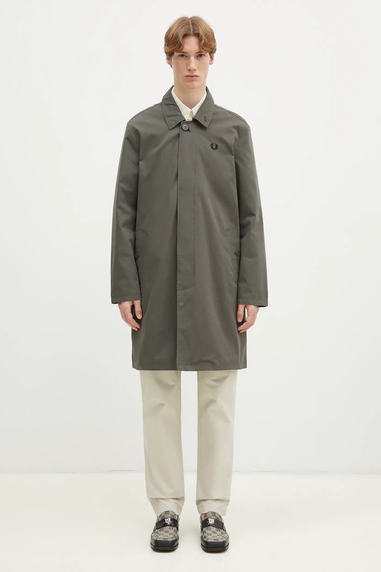 Kabát Fred Perry prechodné zelená J9036.638