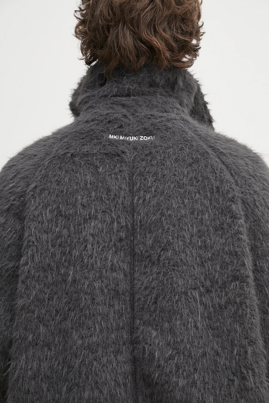 MKI MIYUKI ZOKU palton Faux Alpaca Car Coat FAUX.ALPACA.CAR.COAT.CH