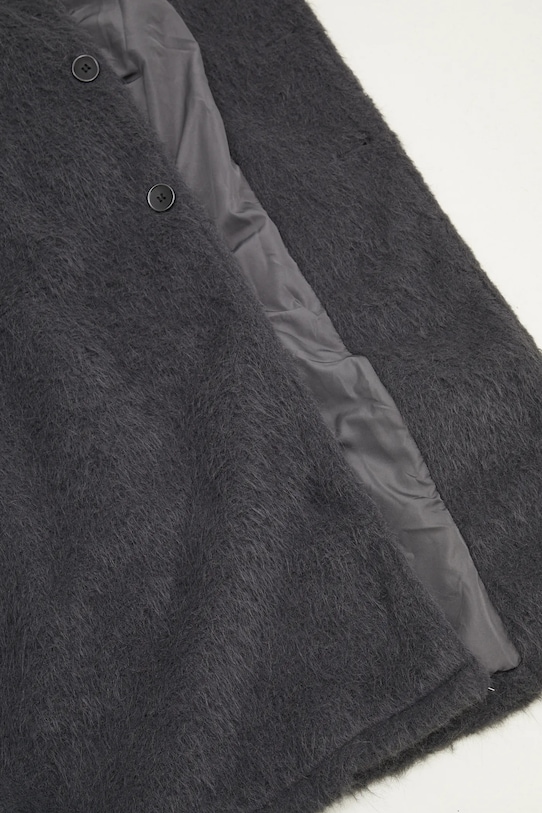 MKI MIYUKI ZOKU płaszcz Faux Alpaca Car Coat FAUX.ALPACA.CAR.COAT.CH