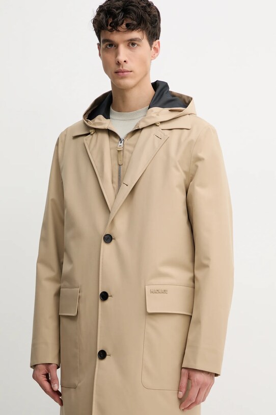 Пуховое пальто MACKAGE бежевый MATHIAS