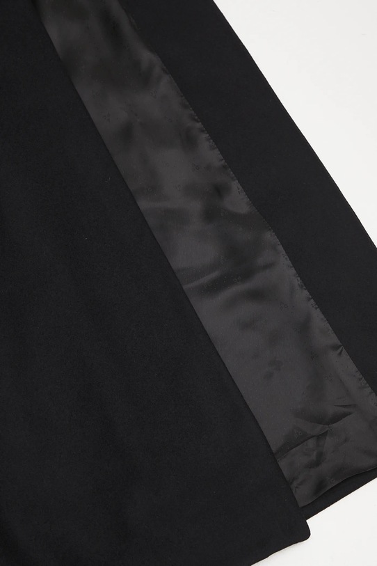 A.P.C. płaszcz wełniany Manteau Charles WOAJS.H01543 czarny