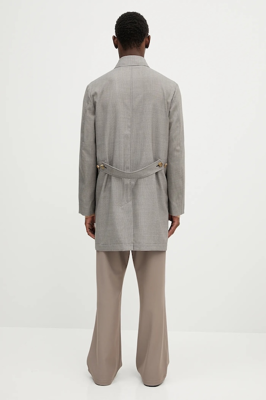 Одежда Шерстяное пальто Paul Smith M1R.443Z.P02631 серый