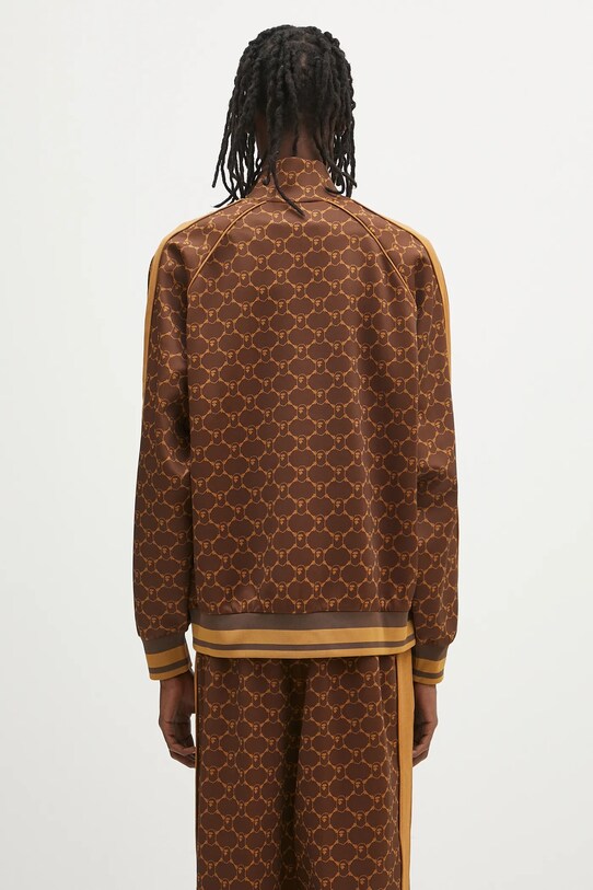 Ρούχα Μπλούζα A Bathing Ape College Monogram Logo Relaxed Fit Track 1L30115309 καφέ