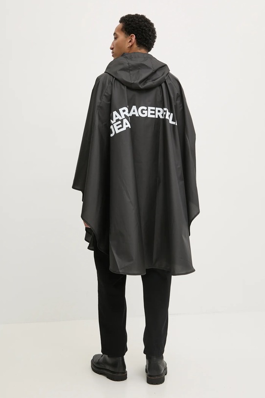 Karl Lagerfeld Jeans poncho negru A1W50080