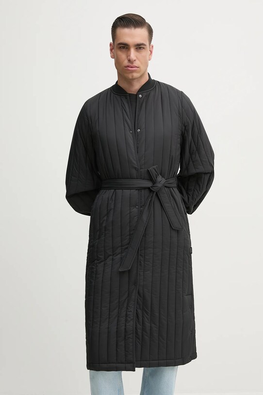 Rains kurtka Banja Liner W Coat T1 21870.01 czarny SS25