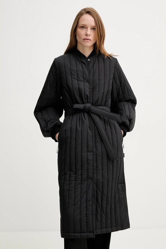 Odzież Rains kurtka Banja Liner W Coat T1 21870.01 czarny