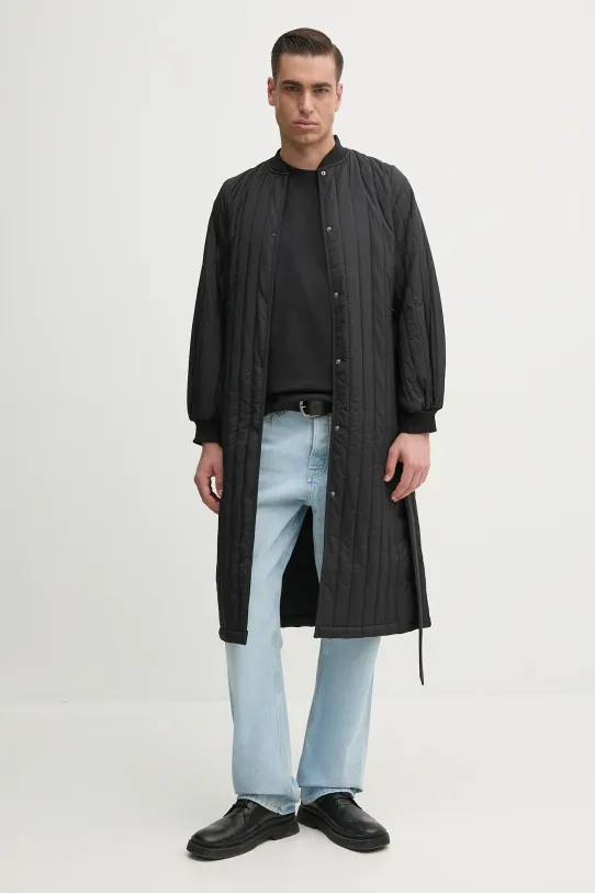 Odzież Rains kurtka Banja Liner W Coat T1 21870.01 czarny
