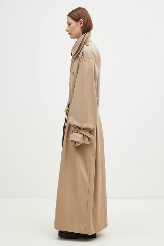 VETEMENTS trench Double Trench beige UA66CO400S