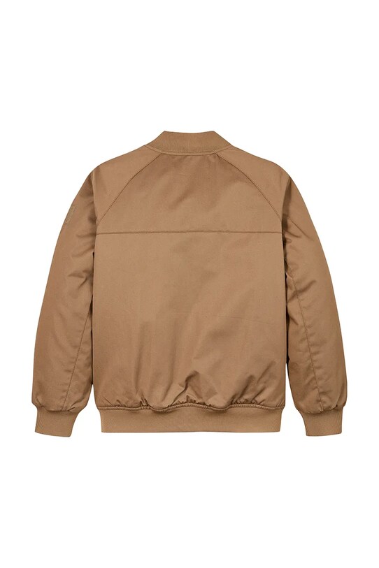 Мальчик Детская куртка-бомбер Tommy Hilfiger KB0KB09363.PPYA коричневый