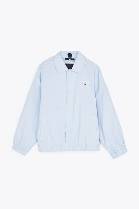 Детская куртка-бомбер Tommy Hilfiger KB0KB09364.98.122.PPYA голубой SS25
