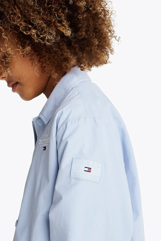 Мальчик Детская куртка-бомбер Tommy Hilfiger KB0KB09364.98.122.PPYA голубой