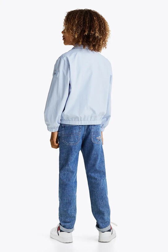 Детская куртка-бомбер Tommy Hilfiger KB0KB09364.98.122.PPYA голубой