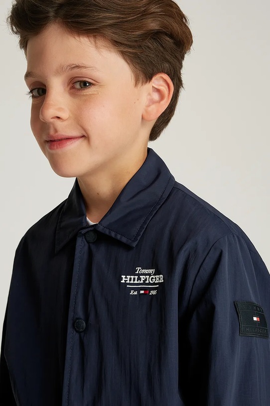 Tommy Hilfiger kurtka bomber dziecięca granatowy KB0KB09364.98.122.PPYA