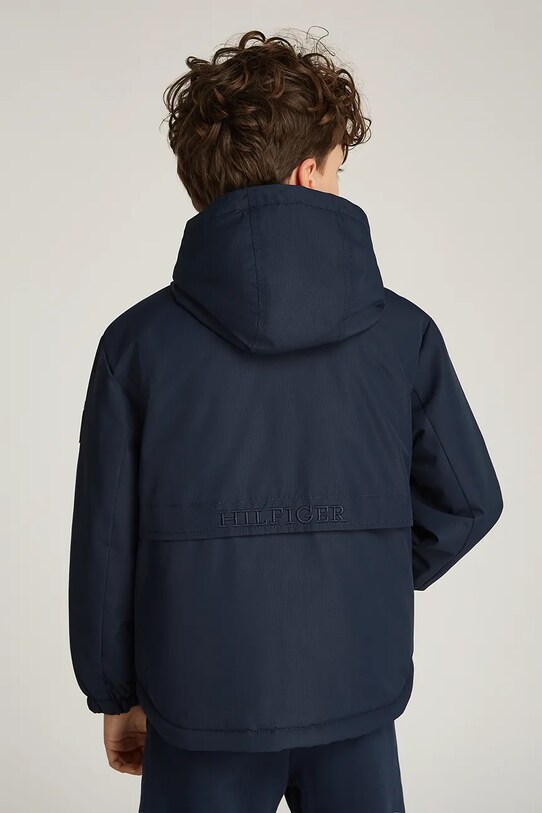 Мальчик Детская куртка Tommy Hilfiger KB0KB09365.98.122.PPYA тёмно-синий