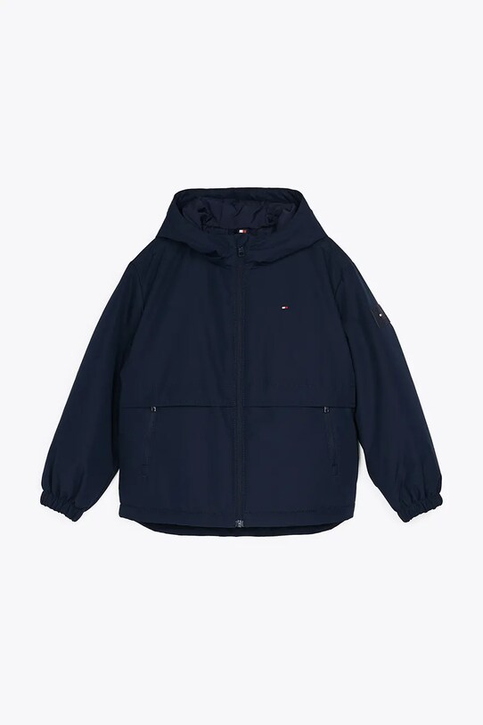 Детская куртка Tommy Hilfiger KB0KB09365.128.176.PPYA тёмно-синий SS25