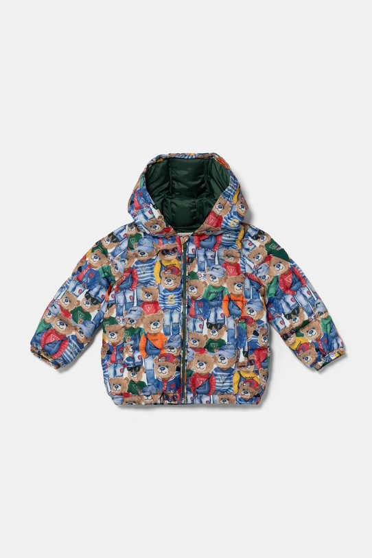 Куртка для немовлят Guess з утепленням зелений I5RL00.WCFM0.PPYA