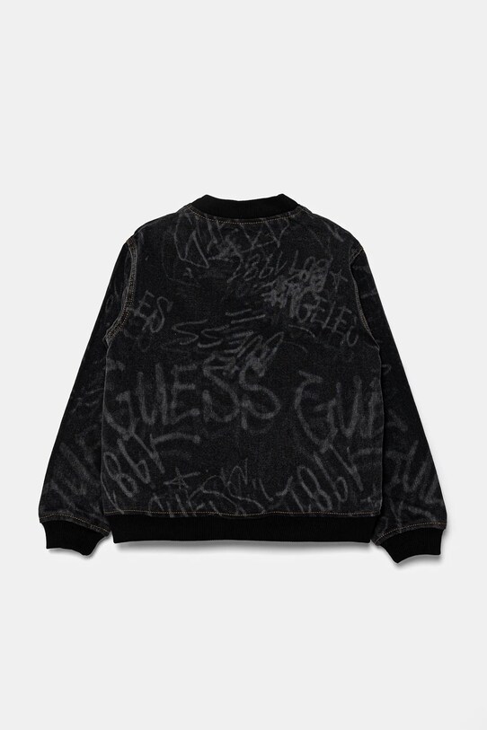 Dětská riflová bunda Guess L5RL05.D5MU0.PPYA šedá SS25
