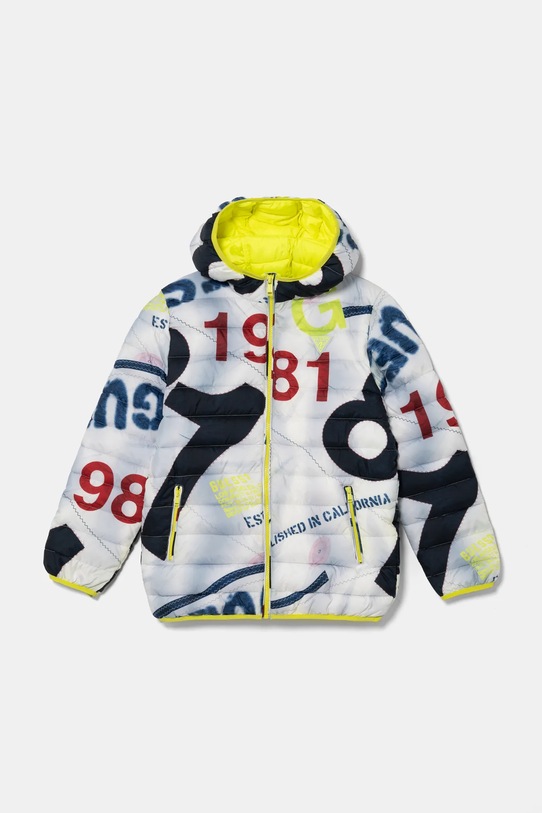 Guess kurtka dziecięca pozostałe zielony L5RL10.WCFM0.PPYA