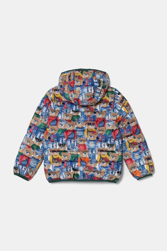 Παιδικό μπουφάν Guess N5RL12.WCFM0.PPYA πράσινο SS25