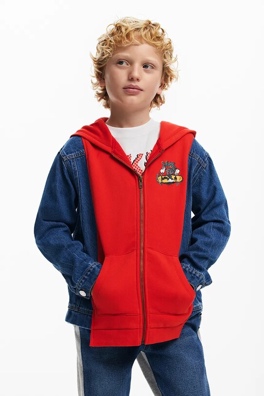 Детская куртка Desigual джинс красный 25SBED01
